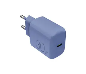 Puro PRO LITE modrá / Cestovní adaptér / USB-C / PD 30W