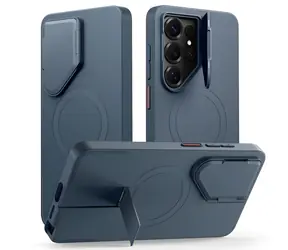 Tech-Protect Kevlar Aura MagSafe Navy Blue / Ochranný kryt / Samsung Galaxy S26 Ultra / MagSafe / Kevlar