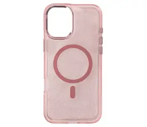 Hurtel Glitter pouzdro s MagSafe iPhone 16e/17e růžová / Pouzdro / MagSafe