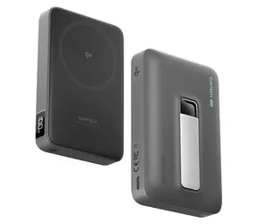 Cuktech WPB100 černá / Powerbanka / Qi2 magnetická bezdrátová / 30W / 10000mAh / stojánek
