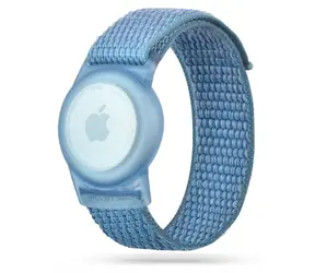 Tech-Protect Nylonové poutko pro děti modrá / Poutko / pro Apple AirTag / nylon