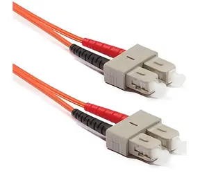 OEM Optický patchkabel SC-SC duplex OM2 5 m / Optický patchkabel / 50/125 µm / MM