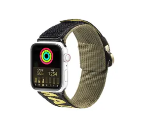Dux Ducis Outdoor nylonový řemínek žlutý pro Apple Watch / Řemínek / Ultra, SE, 9-1 / 49-42 mm