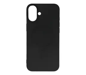 Hurtel Liquid Silicone MagSafe kryt pro iPhone 16 Plus černý / Zadní kryt / MagSafe