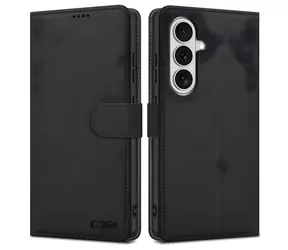 Tech-Protect Wallet černá / Pouzdro pro Samsung Galaxy S26 / Peněženka / Okénko na displej