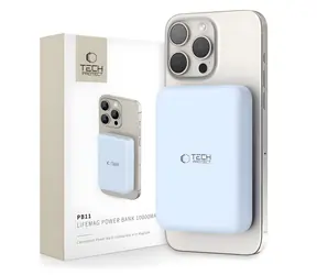 Tech-Protect LifeMag PB11 modrá / Powerbanka / MagSafe / 10000 mAh / 15W / USB-C