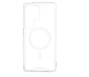 Hurtel Rohový kryt MagSafe Galaxy S25 Edge čirý / Kryt / Průhledný / MagSafe / Samsung Galaxy S25 Edge