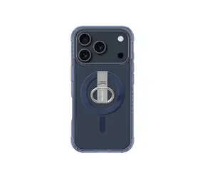 AmazingThing Titan Pro modrá / Kryt s úchytným kroužkem pro Apple iPhone 17 Pro Max / MagSafe