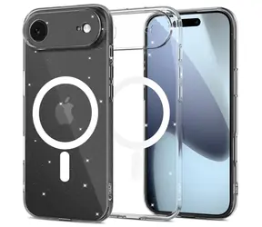 Tech-Protect FlexAir MagSafe čirá s třpytkami / Kryt / Apple iPhone 17 Air / MagSafe