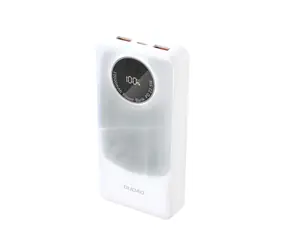 Dudao K12Pro 20000mAh bílá / Powerbanka / PD 22.5W / USB-A / USB-C