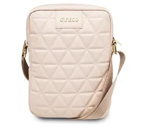 Guess Quilted růžová / Pouzdro na tablet 10" / Koženka