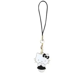 Hello Kitty přívěsek Cute Kitty černá / Přívěsek / Kov / S karabinou