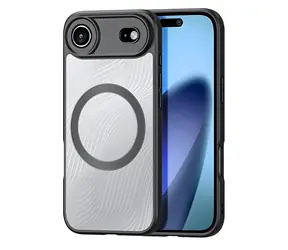 Dux Ducis Aimo Mag černá / Kryt / Apple iPhone 17 Air / Magnetický kroužek / MagSafe kompatibilní