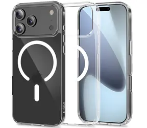 Tech-Protect FlexAir Hybrid MagSafe čirá / Kryt / Apple iPhone 17 Pro / MagSafe