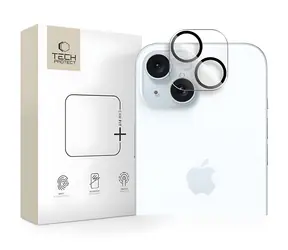 Tech-Protect Cam Fit+ čirá / Ochranný kryt fotoaparátu / Apple iPhone 14, 14 Plus, 15, 15 Plus