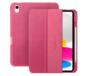 Tech-Protect SC Pen Canvas růžové / Pouzdro pro Apple iPad 10.9" (2022) a 11" (2025) / schránka na Apple Pencil