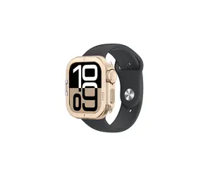 AmazingThing Titan Pro zlatá / Kryt pro Apple Watch 11 46mm / Hliník