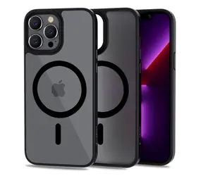 Tech-Protect MagMat matná černá / Kryt / Apple iPhone 13 Pro / MagSafe