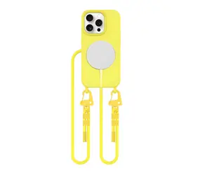 Tech-Protect Magnecklace MagSafe pro iPhone 14 Pro žlutá / Pouzdro / S poutkem na krk