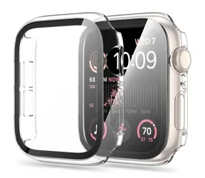 Tech-Protect Defense360 čirá / Ochranný kryt / Apple Watch 4, 5, 6, SE 44 mm / 360° ochrana