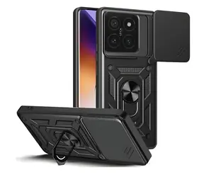 Tech-Protect CamShield Pro pro Xiaomi 14T černá / Zadní kryt / Ochrana objektivu