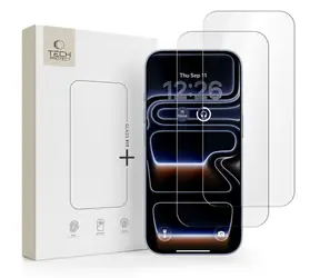 Tech-Protect Glass Fit+ / Ochranné sklo / Apple iPhone 16 Pro Max/17 Pro Max / 2 ks / čiré