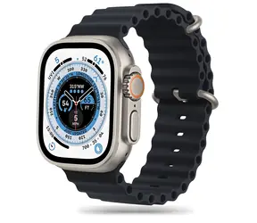 Tech-Protect IconBand Pro černá / Řemínek pro Apple Watch / 42/44/45/49 mm