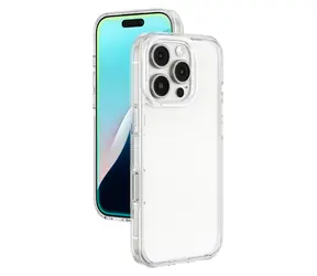 AmazingThing Minimal Case iPhone 16 Pro Max transparentní / Kryt / Silikonový