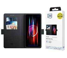 3mk Wallet Case Realme C71 černá / Pouzdro / Peněženkové s přihrádkou na karty