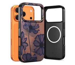 Tech-Protect Lamano hnědo-fialová / Ochranný kryt / Apple iPhone 17 Pro / MagSafe