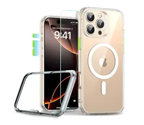 ESR Classic Pro Set HaloLock průhledné / Pouzdro / Apple iPhone 16 Pro Max / MagSafe