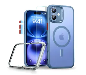 ESR Classic Pro Set HaloLock modrá / Pouzdro / Apple iPhone 16 / MagSafe