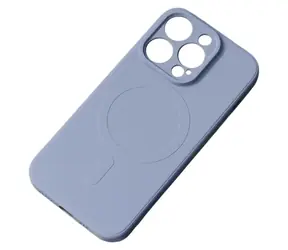 Hurtel Silicone Case MagSafe pro Samsung Galaxy S25 Edge šedá / Kryt / Silikon / MagSafe