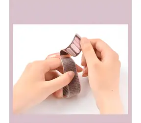 Tech-Protect Nylonové poutko pro děti růžová / Poutko / pro Apple AirTag / nylon