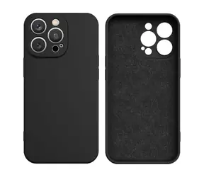 Hurtel Silikonové pouzdro Galaxy S24 Ultra černé / Pouzdro / Samsung Galaxy S24 Ultra