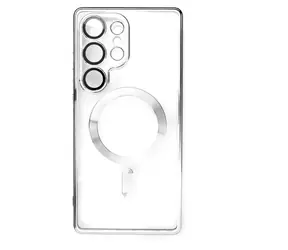 Hurtel Pokovený kryt MagSafe stříbrná / Kryt / MagSafe / Apple iPhone 16e a 17e