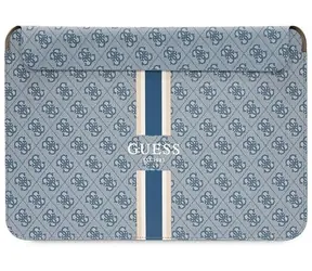 Guess 4G Printed Stripes modrá / Pouzdro na notebook / 14"