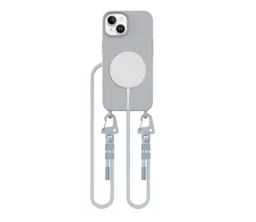 Tech-Protect MagNecklace šedá / Kryt / Apple iPhone 14 / MagSafe