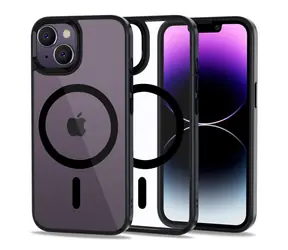 Tech-Protect MagMat iPhone 14 čirá černá / Ochranný kryt / MagSafe