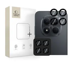 Tech-Protect Camring Fit+ / Ochranný kryt kamery / Xiaomi Redmi Note 15 Pro 5G/15 Pro+ / černý