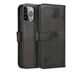 Hurtel Magnetické flipové pouzdro pro Samsung Galaxy S25+ černá / Pouzdro / Magnetické / Flip
