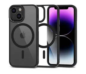 Tech-Protect MagMat čirá černá / Kryt pro Apple iPhone 12 mini & 13 mini / MagSafe
