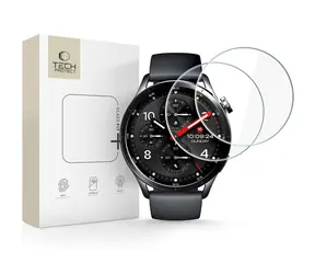 Tech-Protect Glass Fit+ / Ochranné tvrzené sklo pro smartwatch / Xiaomi Watch S5 46mm / 2 ks