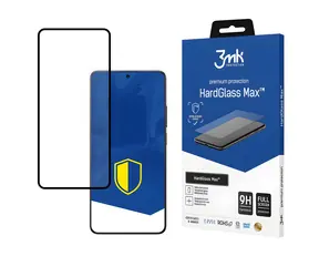 3mk HardGlass Max černé pro Xiaomi Poco X7 Pro / Tvrzené sklo