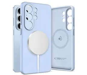 Tech-Protect Silicone MagSafe modrá / Kryt / Samsung Galaxy S26 Ultra / MagSafe / Silikon