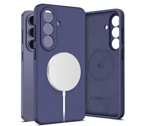 Tech-Protect Silicone MagSafe fialová / Kryt / Samsung Galaxy S26 / MagSafe / Silikon