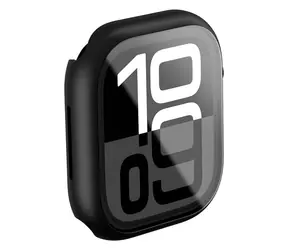 AmazingThing Radix Glass Case pro Apple Watch 42mm černá / Ochranný kryt / Tvrzené sklo