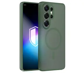 3mk Misty MagCase zelená / Zadní kryt / Samsung Galaxy S26 Ultra / MagSafe