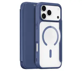 Dux Ducis Skin X Pro modrá / Pouzdro / Apple iPhone 17 Pro Max / Peněženka / MagSafe