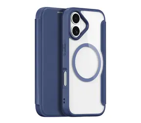 Dux Ducis Skin X Pro modrá / Pouzdro / Apple iPhone 17 Air / Peněženka / MagSafe